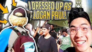 PRETENDING TO BE LOGAN PAUL IT WORKED [upl. by Crespi]