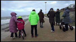 Norderney Germany Stadtspaziergang am 2 Weihnachtsfeiertag City life 2023 [upl. by Cris]