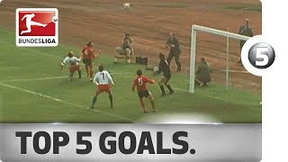 Top 5 Goals  Hamburger SV Legend Uwe Seeler [upl. by Yor667]