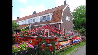 EK 2024 Oranjegevoel in Tuindorp Oostzaan  AmsterdamNoord [upl. by Iturhs75]