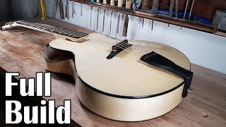 Making a Custom Archtop Guitar Full build [upl. by Sherie]