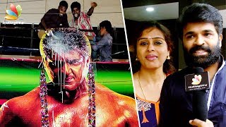 Vivegam Kasi Rohini Theatre Response  Public Review amp Reaction Ajith Fans Movie Celebration [upl. by Lipp824]