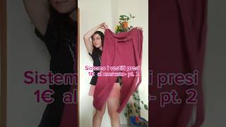 Sistemiamo la salopette outfit dress cucito haul vlog creazioni [upl. by Ab368]