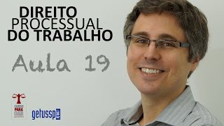 Aula 19  Direito Processual do Trabalho  Audiência Trabalhista Instrução [upl. by Dougal]