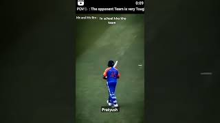 Cricket SCHOOL edit cricket cricketshorts cricketlover [upl. by Nneb]