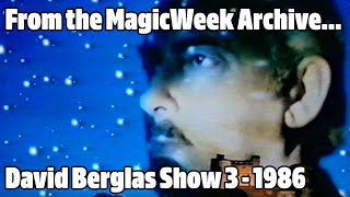 The Mind of David Berglas  Show 3  1986 [upl. by Alyad229]