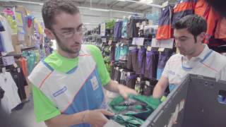 8 HORAS DE TRABAJO CON DECATHLON [upl. by Rehoptsirhc755]