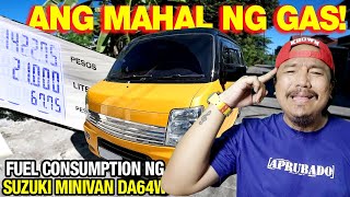 FUEL CONSUMPTION ng Suzuki Every Wagon DA64W  MayorTV [upl. by Shelagh103]