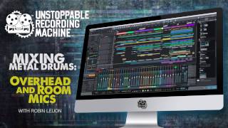 Mixing metal drums ROOMS amp OVERHEADS [upl. by Celka715]