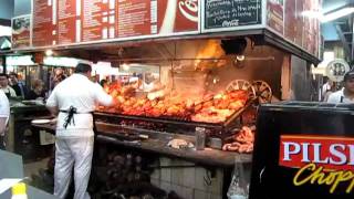 Montevideo  Mercado del Puerto for lunch 2 of 2 [upl. by Durston]