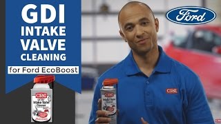 Intake Valve Cleaning Ford CRC GDI IVD® Intake Valve amp Turbo Cleaner [upl. by Wake990]