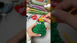 扭扭棒diy初体验！居然还扭出了圣诞三丽鸥！圣诞礼物 diy mideer 手工 可爱 [upl. by Ahsinar]