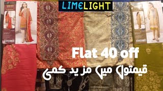 Limelight sale flat 40 off  Limelight sale on new winter collection  Limelight sale 2024 [upl. by Bradly]