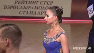 Alexandr Chzhen  Anna Belousova RUS 14 Slow Foxtrot [upl. by Ellehsar]