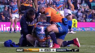 NRL Highlights Wests Tigers v North Queensland Cowboys  Round 10 [upl. by Ocire]