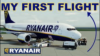 ROBLOX  RYANAIR  MY FIRST FLIGHT [upl. by Lleunamme]