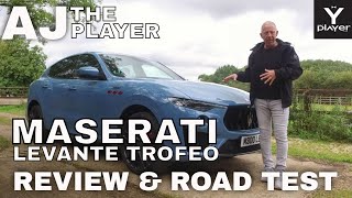 Maserati Maestro New Maserati Levante Trofeo Review amp Road Test [upl. by Aham503]