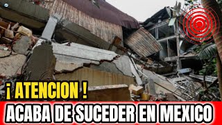 URGENTE  HACE INSTANTES  Vibra La tierra DE NUEVO SE ACTIVAN LAS ALARMAS SE VIENE OTRO MAS FUERTE [upl. by Voleta]