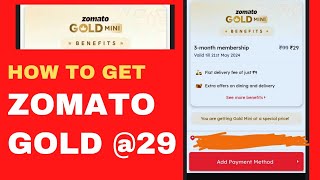 29 zomato Gold membership How to get free food amp big discounts [upl. by Perice4]