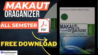 MAKAUT Organizer Review  full Details  Free full book pdf  WBJEE Colleges [upl. by Caty]