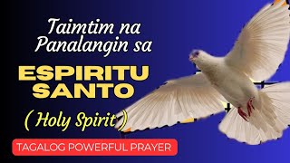 Panalangin sa Espiritu Santo para sa natatanging kahilingan Tagalog powerful prayer [upl. by Leba]