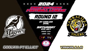 GSFL  Round 12  AGrade  GoolwaPt Elliot Vs Yankalilla At Goolwa Oval [upl. by Holton9]