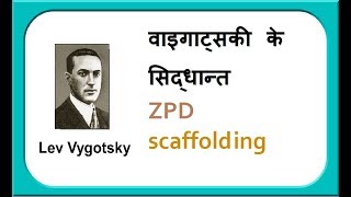 वाइगोट्स्की के सिद्धान्त Vygotskys theoriesसामाजिक संज्ञानात्मकअंतरीकरण ZPD scaffolding [upl. by Kerred]