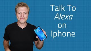 Speak to Alexa on an iPhone  Ask Questions Dropin Messaging amp More [upl. by Arihday441]