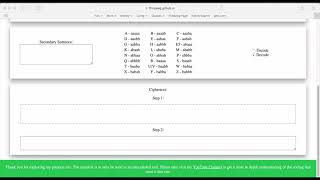 Baconian Cipher  Demo and Code [upl. by Assiralk]