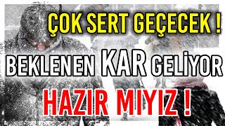 Ã‡OK YOÄžUN KAR GELÄ°YOR   Ä°STANBUL VE BÄ°R Ã‡OK ÅžEHÄ°RE Ã‡OK YOÄžUN KAR GELÄ°YOR [upl. by Elder853]