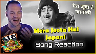 Mera Joota Hai Japaani Song Reaction  Raj Kapoor  Mukesh [upl. by Kcirdle]