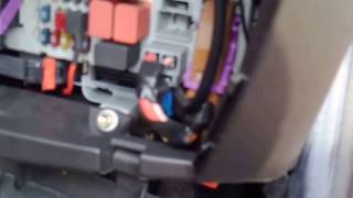 Fiat Punto MK 2 OBD 2 diagnostic port location [upl. by Parthen]