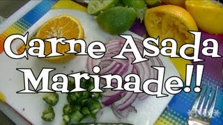 Carne Asada Marinade Recipe Noreens Kitchen [upl. by Attenehs]