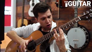 Marcin Patrzałek na NAMM Show 2020 – Fishman Rare Earth PowerTap [upl. by Ynelram540]