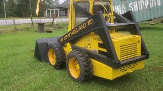 SOLD New Holland L555 Skid Steer For Sale  5500 [upl. by Yanad]