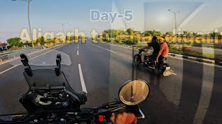 DAY4BENGALURU to LADAKH RIDE IN 47 DEGREEs 🔥TEMPERATUREVARANASI to ALIGARH🛣️ HEAT WAVE ALERT [upl. by Neeham]