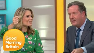 Charlotte Vs Piers Coin Toss  Good Morning Britain [upl. by Pettifer]