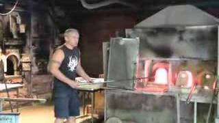 Glass blowing in Murano Venice [upl. by Enilhtak]