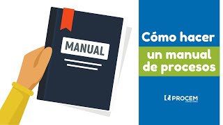 Cómo hacer un manual de procesos [upl. by Raseac]