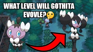 How to Evolve Gothita to Gothorita on Pokemon Black  White  Black 2 and White 2 [upl. by Euqinomahs]