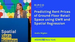 Predicting Rent Prices of Ground Floor Retail Space using GWR and Spatial Regression  RIPCO [upl. by Missie]