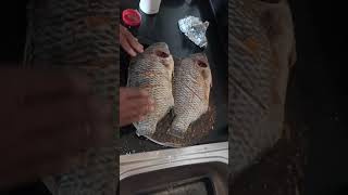 Grilled tilapia [upl. by Anawt]