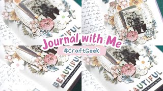 Journaling🦋 Memory Keeping❤️  Journal with me  Scrapbooking [upl. by Enela]