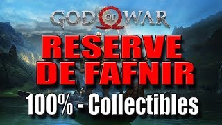 GOD OF WAR  RESERVE DE FAFNIR  100 Collectibles [upl. by Ramor952]