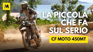 Test Novità CFMOTO 450MT la piccola Adventure vuole fare sul serio [upl. by Acined]