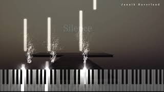 Sad Piano Music  quotSilencequot Piano Tutorial [upl. by Iem]