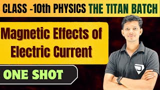 Magnetic Effect of Electric Current ONESHOT Class10th pssir oneshot [upl. by Dlorah]