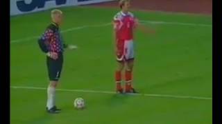 Denmark backpass their way to Euro 92 glory [upl. by Rebmac816]