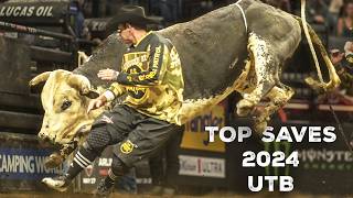 Heroes on the Dirt The Best Bullfighter Saves of 2024 UTB Season [upl. by Conte96]