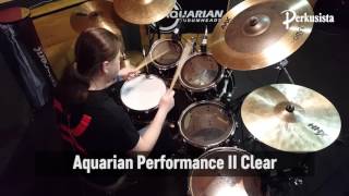 Aquarian Performance II review drums only [upl. by Gardol]